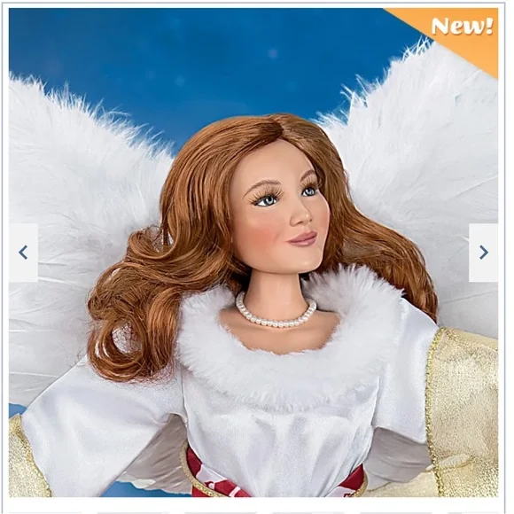 Ashton Drake winters joyful blessings angel NEW